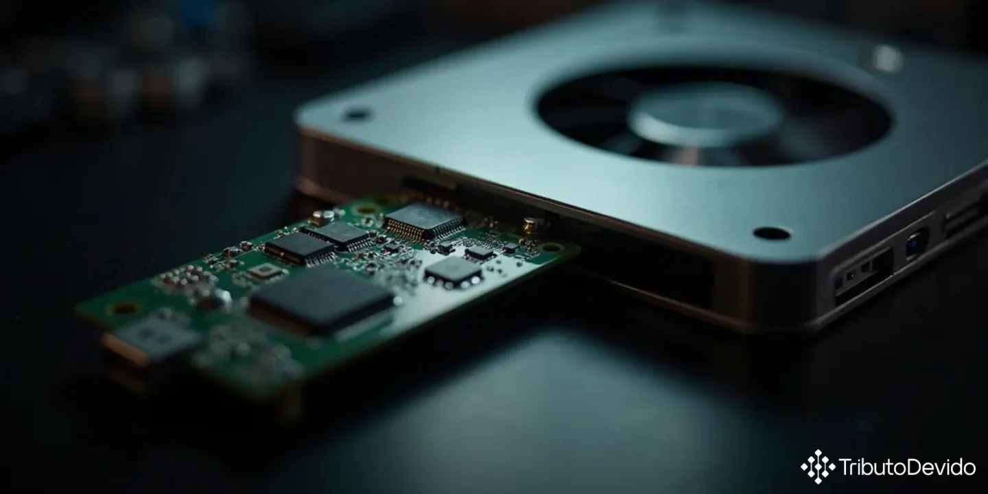 Classificação fiscal de case para HD externo