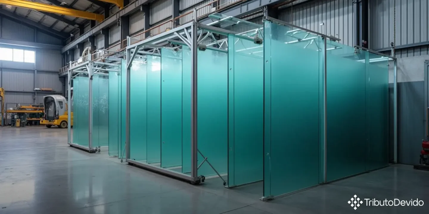 classificação fiscal de cavaletes de aço para chapas de vidro