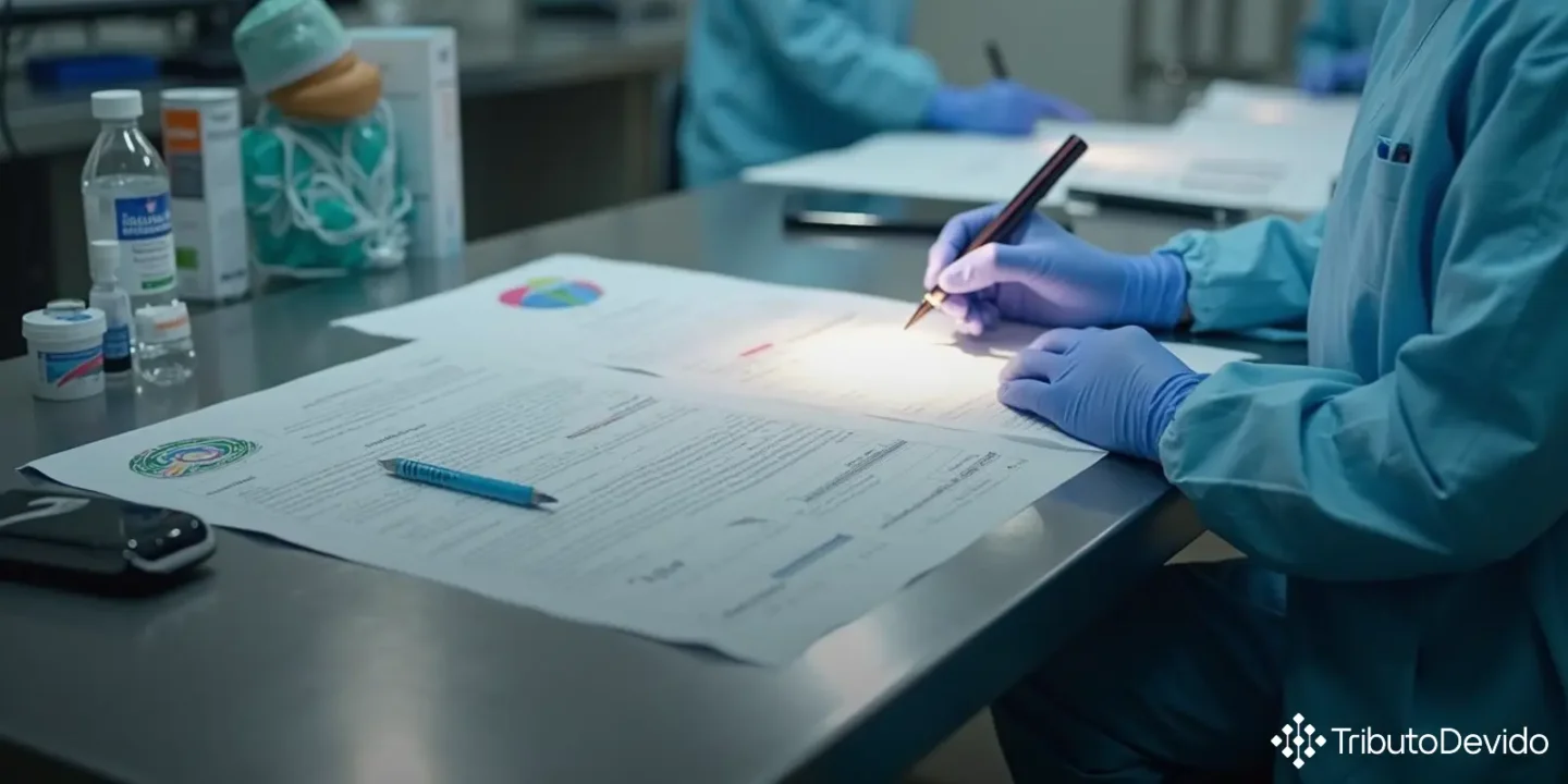 Classificação fiscal de dispositivo suturador para endoscopia