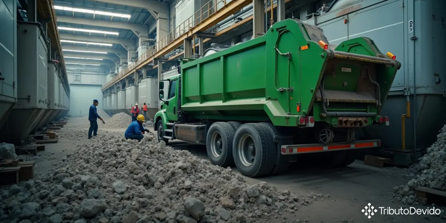 isenção de retenção tributária em serviços de coleta e destinação de resíduos
