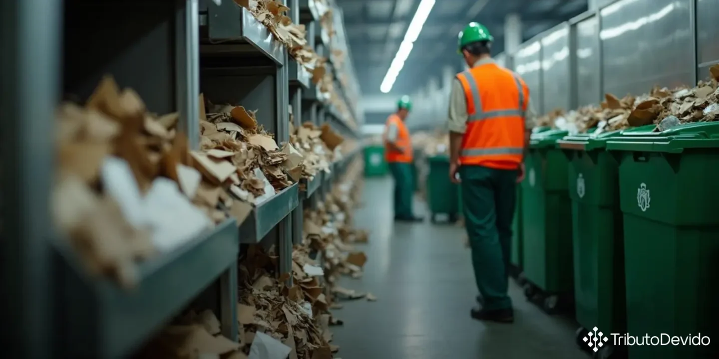 retenção de tributos para serviços de coleta de resíduos