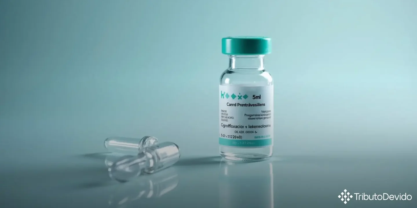 classificação fiscal de colírio com ciprofloxacino e dexametasona