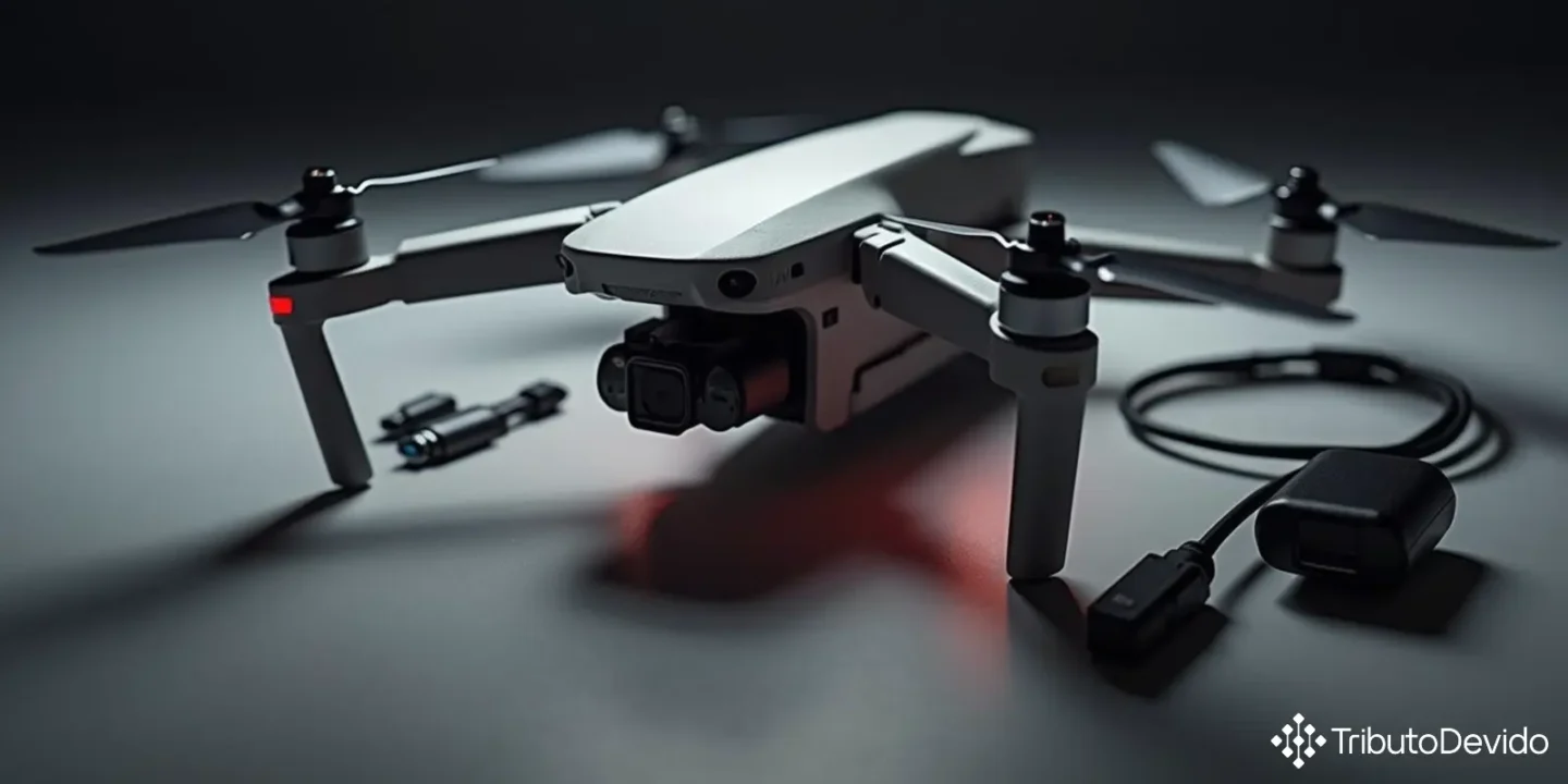 classificação fiscal de drone com câmera digital