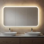 Classificação fiscal de espelho cosmético de bancada com iluminação LED