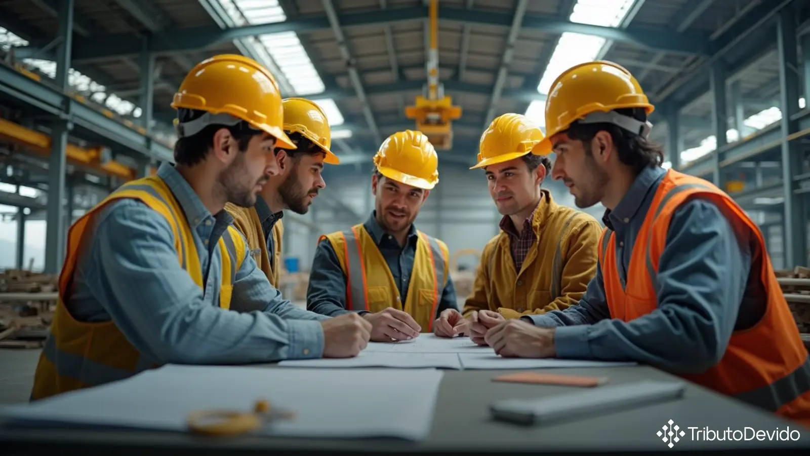 regime tributário para operacionalização de gruas em obras