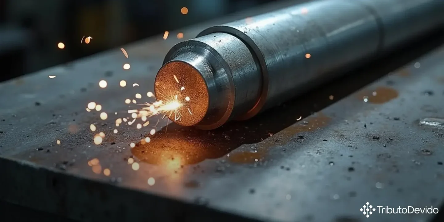 classificação fiscal de haste de aterramento de aço revestida com cobre na NCM