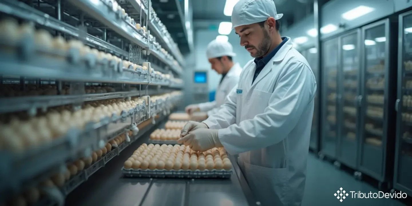 Tributação de PIS/COFINS na incubação de ovos por encomenda