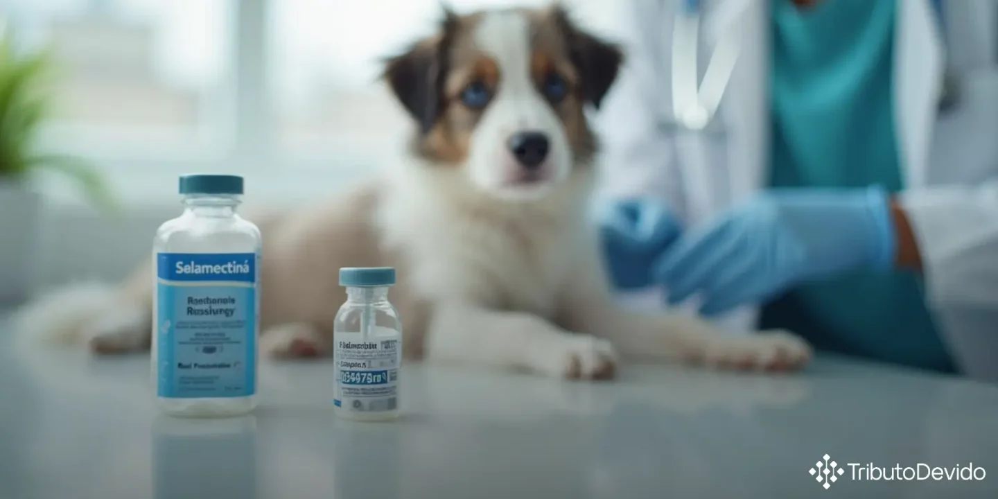 Classificação fiscal de medicamento veterinário com selamectina