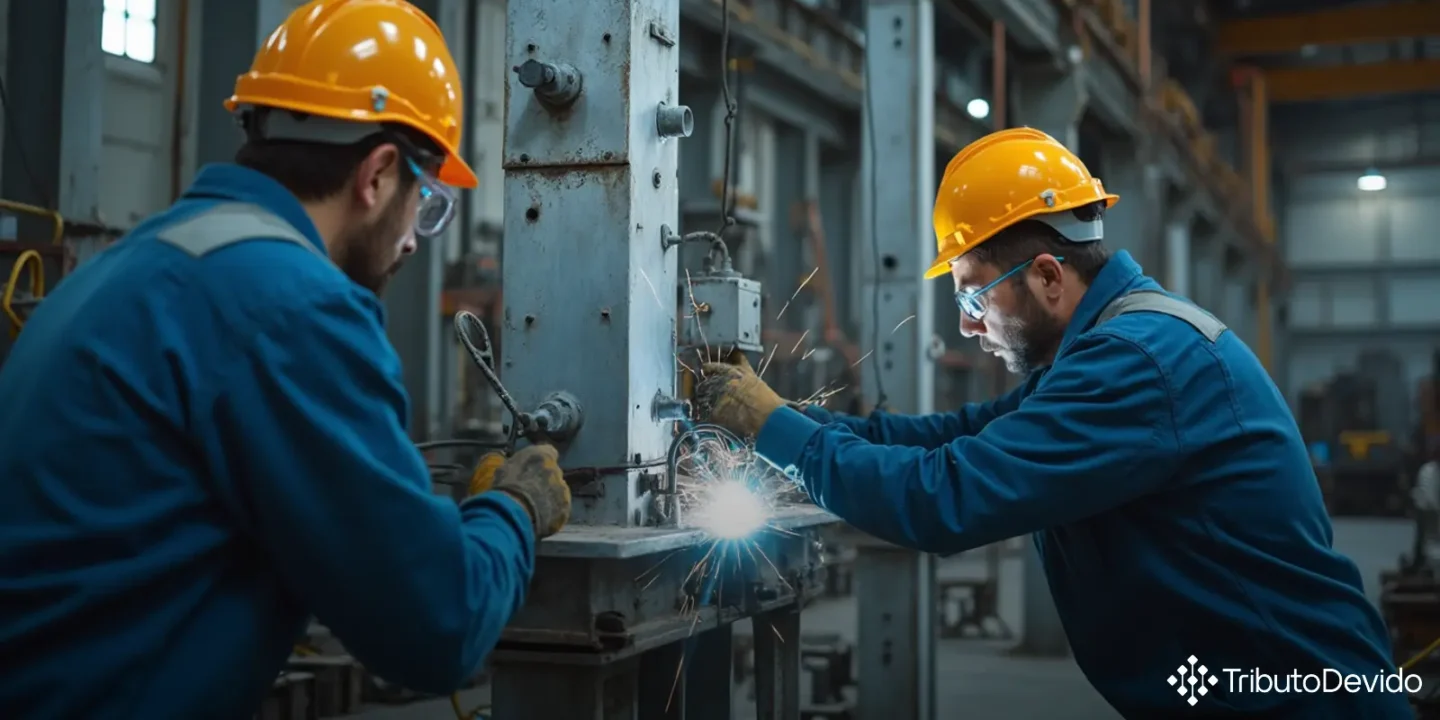 Tributação no Simples Nacional para instalação e montagem de estruturas metálicas
