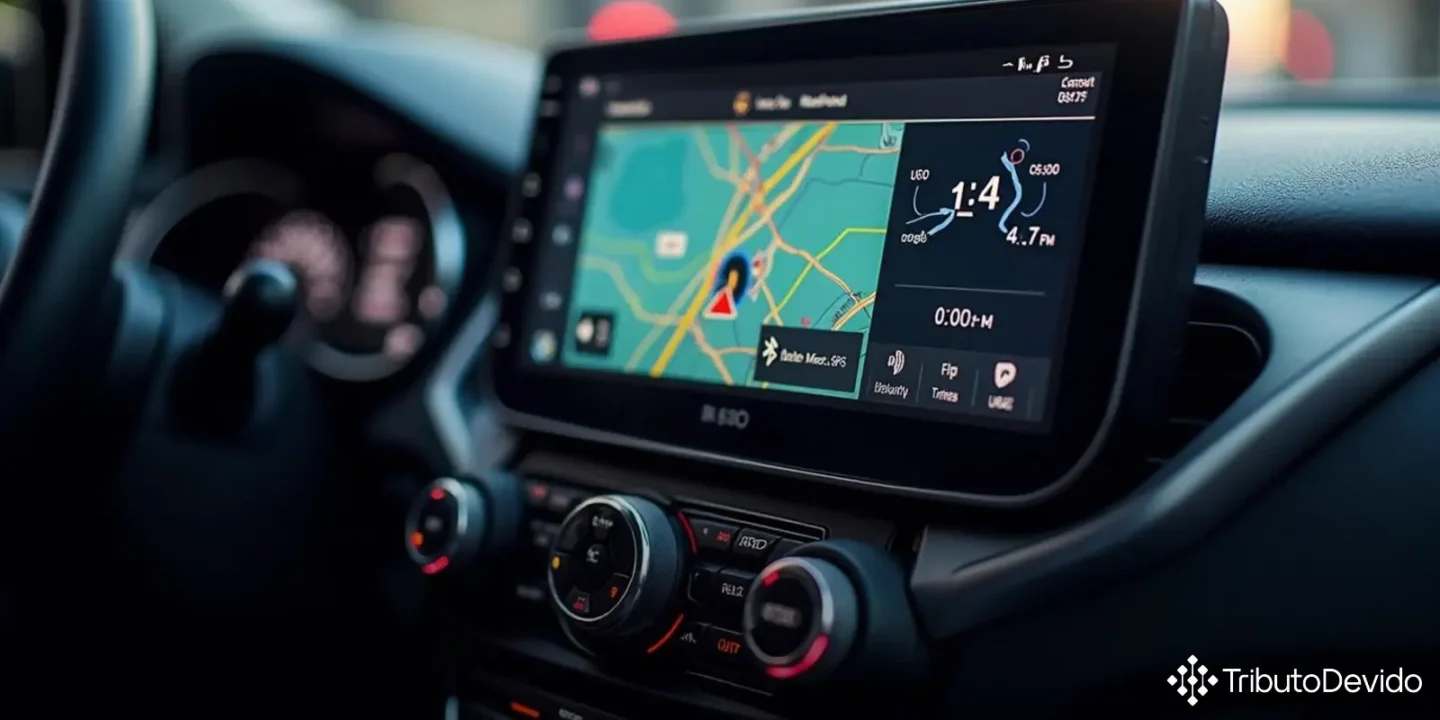 classificação fiscal de sistema multimídia veicular com GPS e rádio