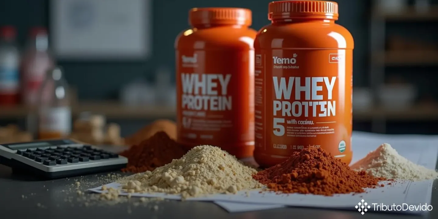 classificação fiscal de suplementos whey protein com cacau
