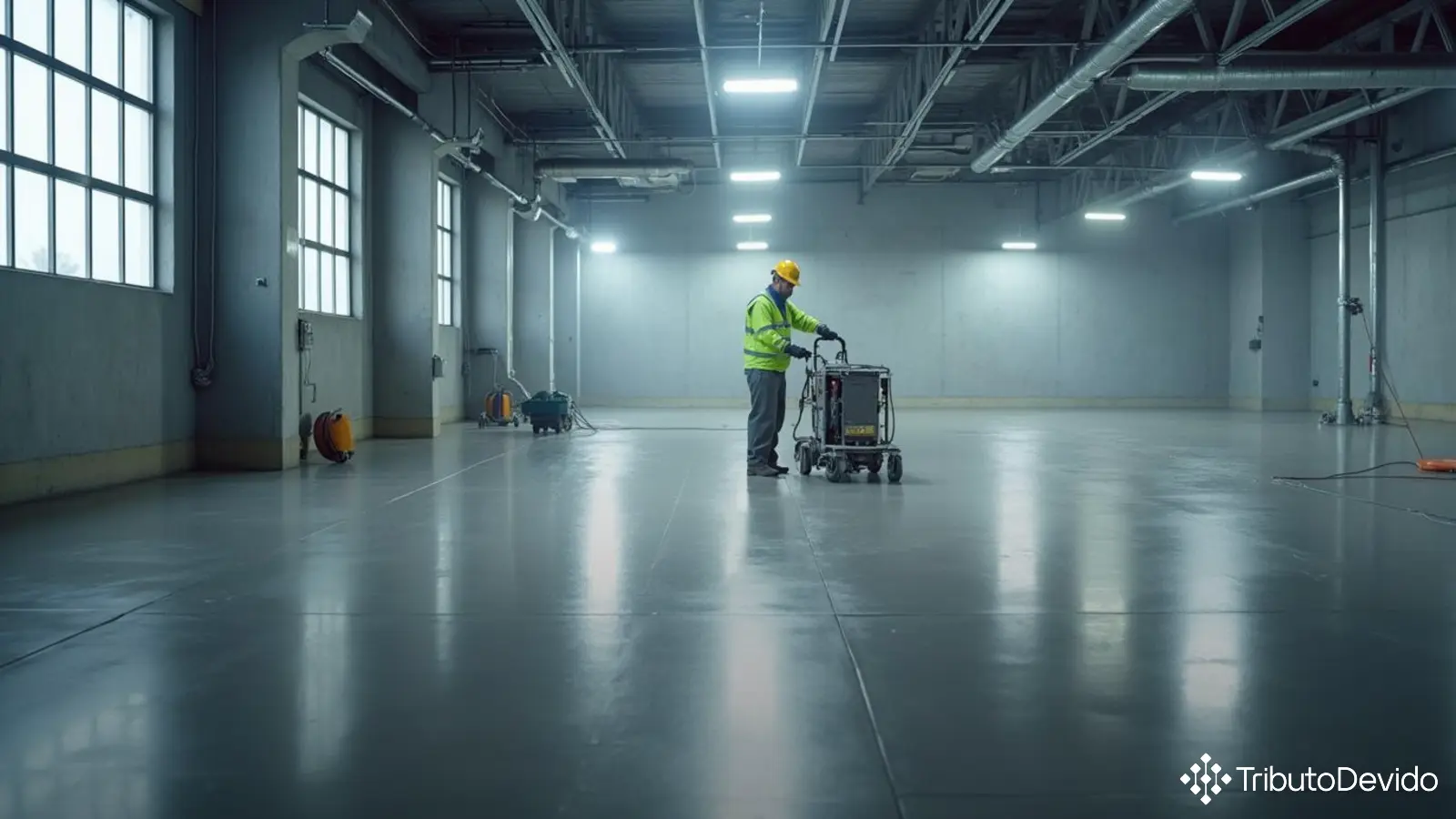 Retenção tributária em serviços de aplicação de epóxi