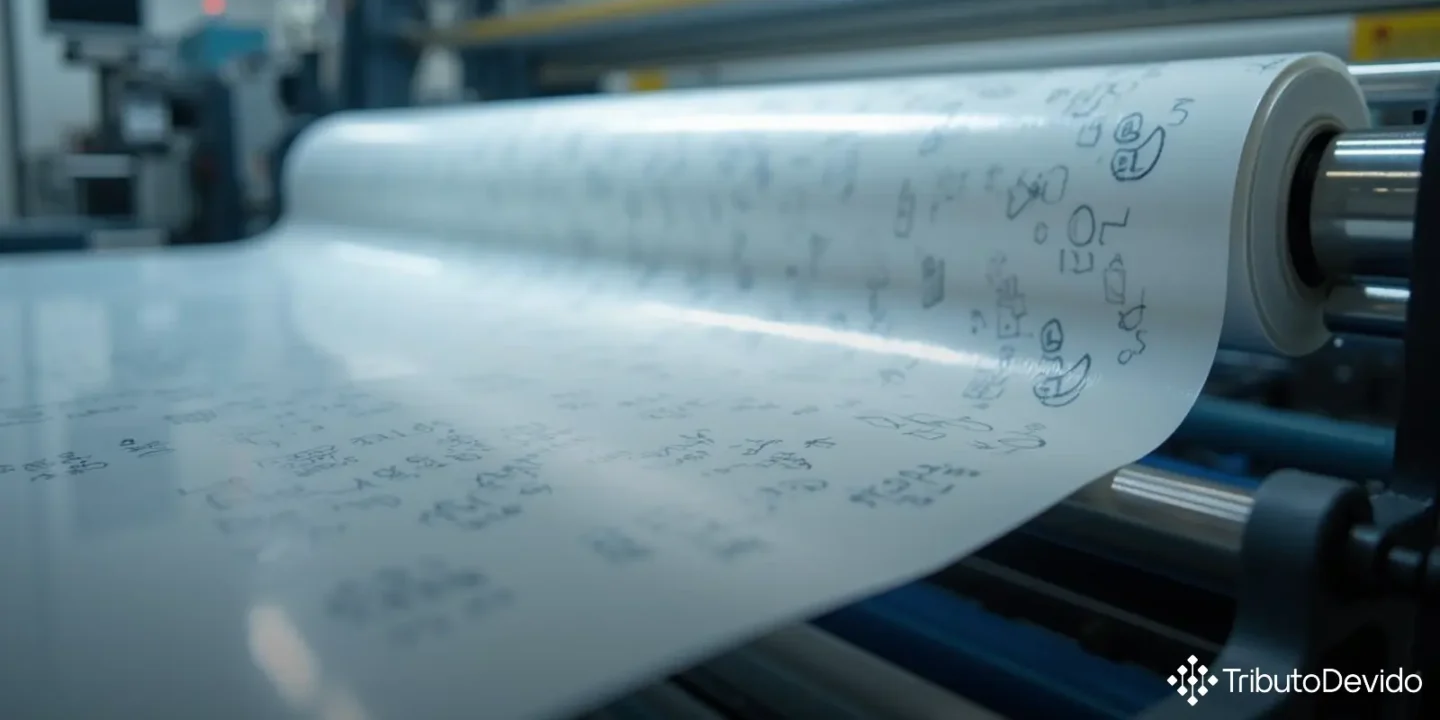 classificação fiscal de tiras BOPP para embalagem de picolés