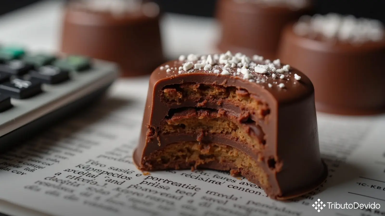 classificação fiscal de bombom de chocolate com recheio de avelã na NCM