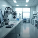 Classificação fiscal braço robótico laboratórios