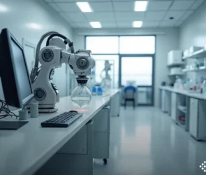 Classificação fiscal braço robótico laboratórios