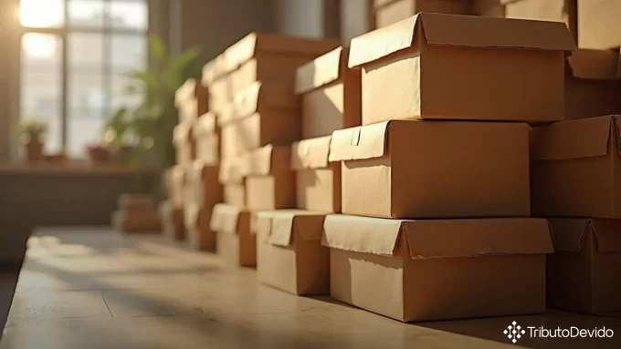 crédito de IPI sobre caixas de papelão