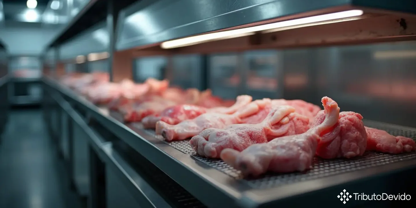 Resfriamento de carnes não caracteriza industrialização para fins de IPI