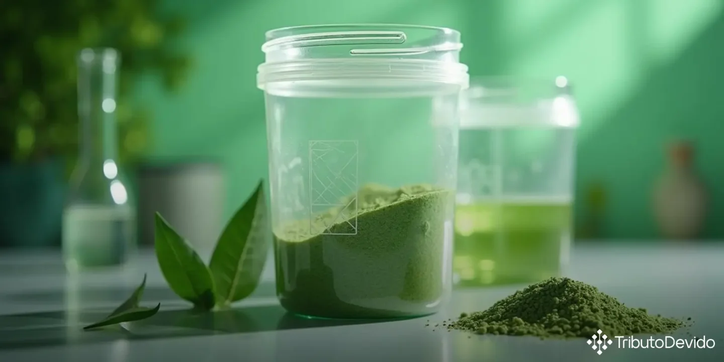 Classificação fiscal chá verde colágeno NCM