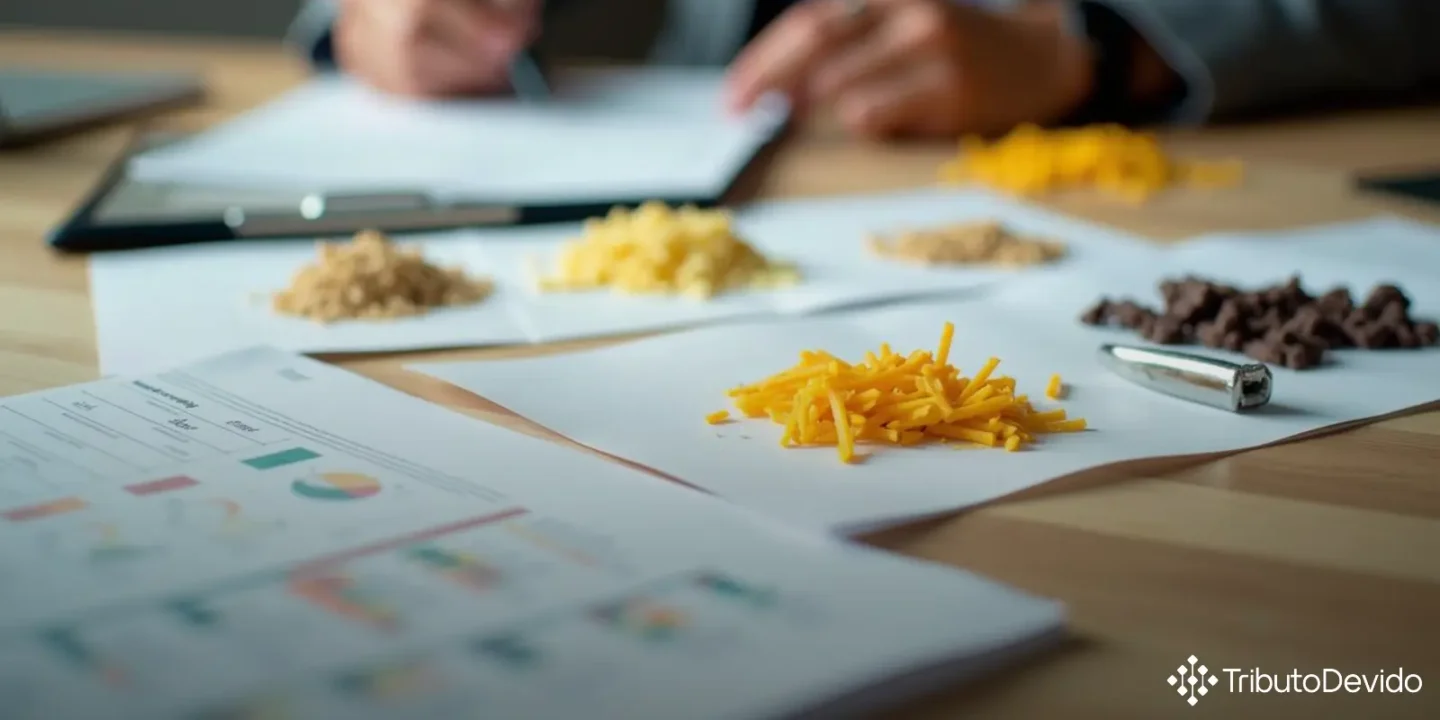 Classificação fiscal NCM pasta celulose misturas asfálticas