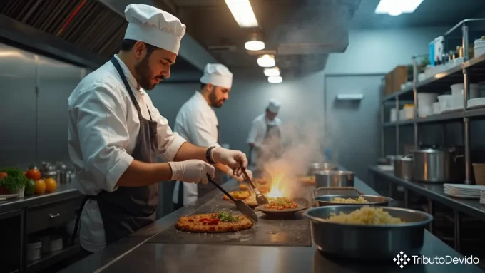 Fornecimento refeições coletivas cessão mão-de-obra Simples Nacional