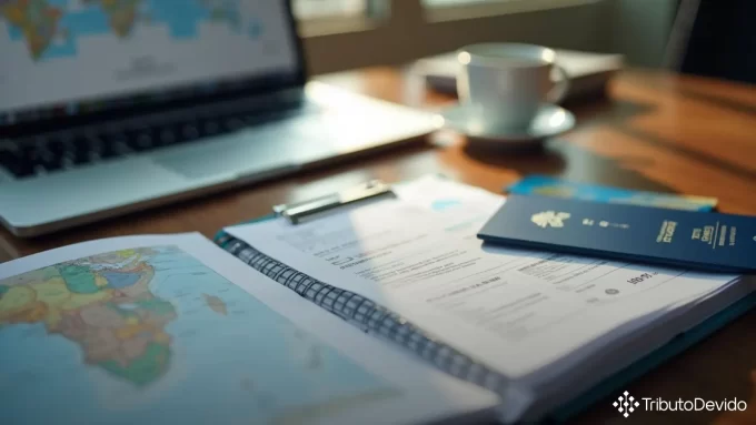 como registrar despesas de viagens ao exterior no SISCOSERV