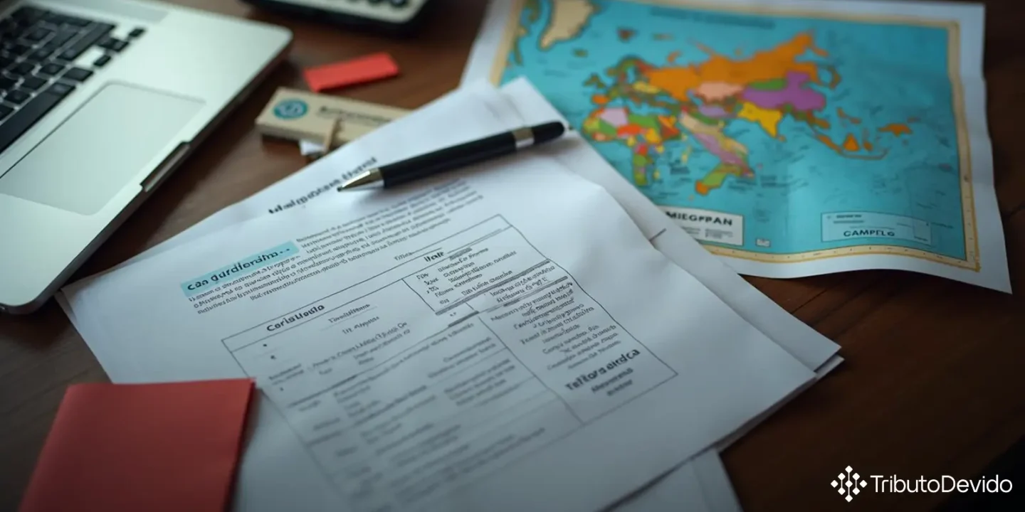 Compensação de imposto de renda pago no exterior