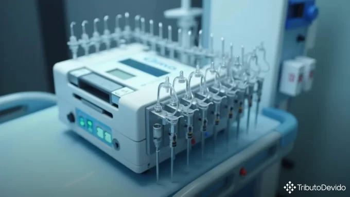 Classificação fiscal NCM para dosadores de líquidos medicamentosos para nutrição parenteral