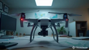 Classificação fiscal Drones câmeras integradas