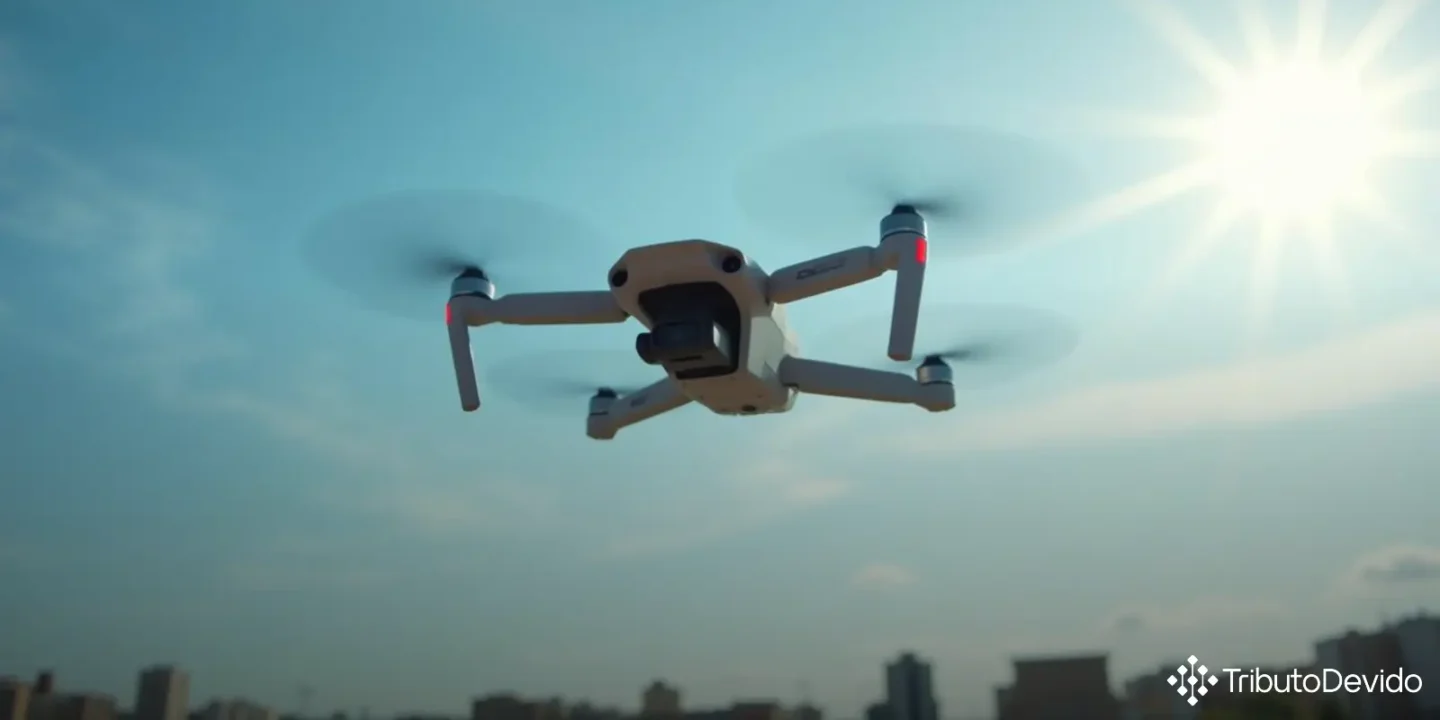 classificação fiscal de drone com câmera digital integrada