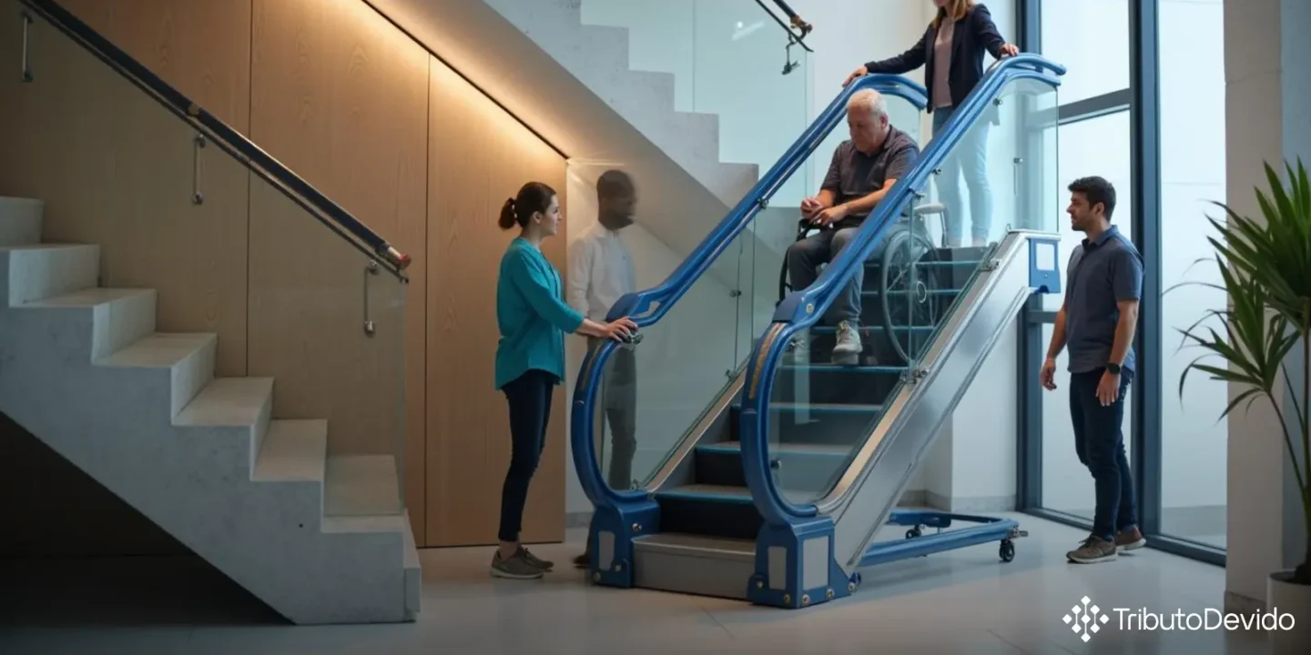 classificação fiscal de escalador de escadas para cadeira de rodas