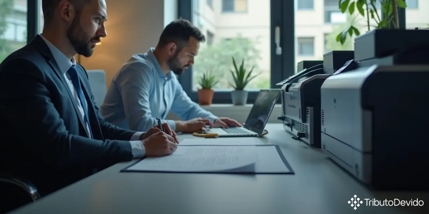 Locação de bens móveis com mão de obra