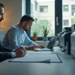 Locação de bens móveis com mão de obra