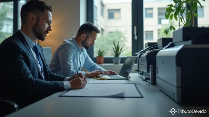 Locação de bens móveis com mão de obra