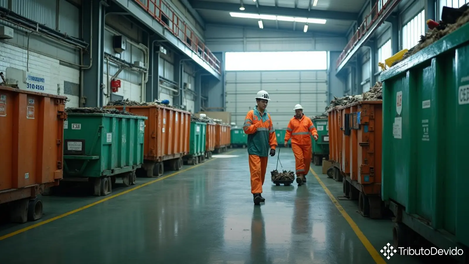 retenção tributária em serviços de coleta e disposição de resíduos