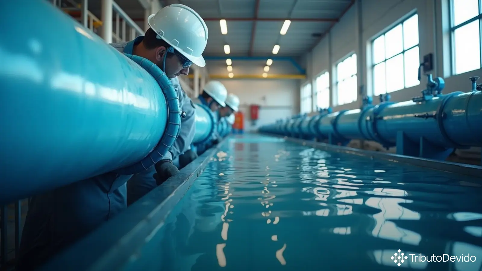 isenção de retenção na fonte em serviços de captação e tratamento de água