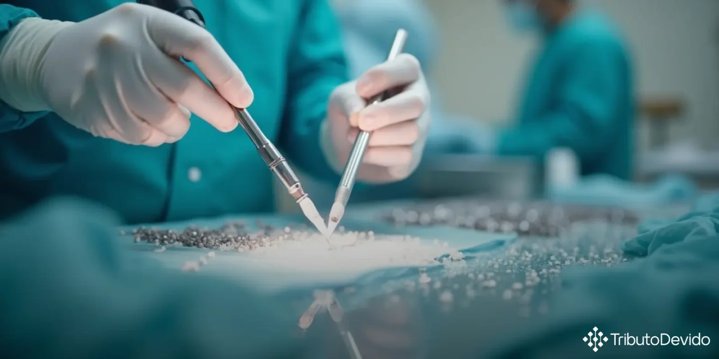 IRRF serviços esterilização materiais médicos