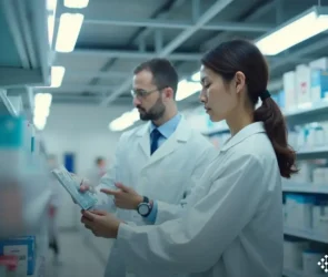 etiquetagem de produtos importados em depósito fechado