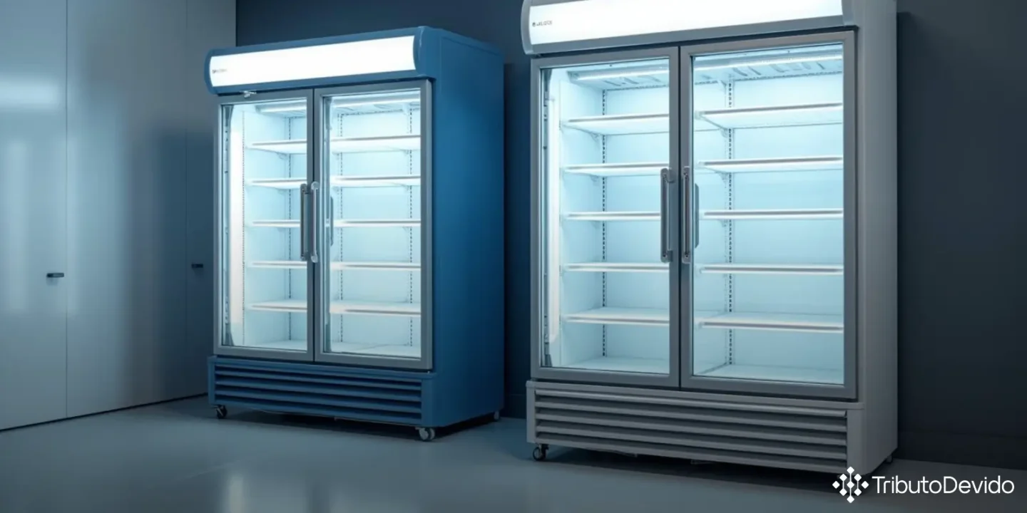 Classificação fiscal expositores refrigerados alimentos NCM