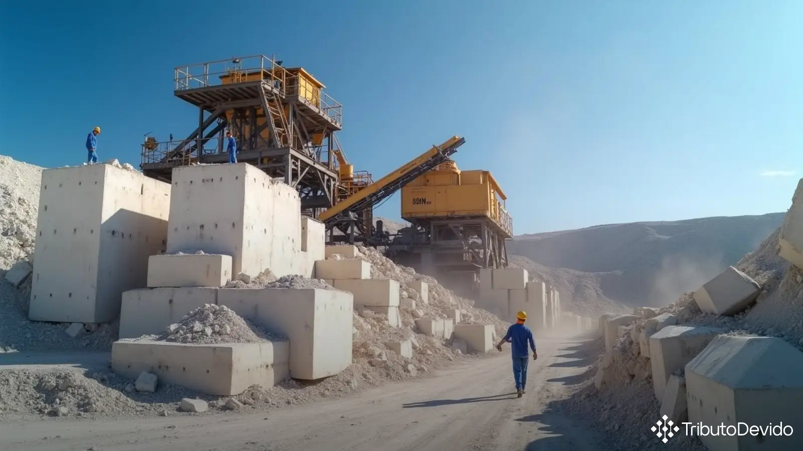 Tributação extração mármore Simples Nacional