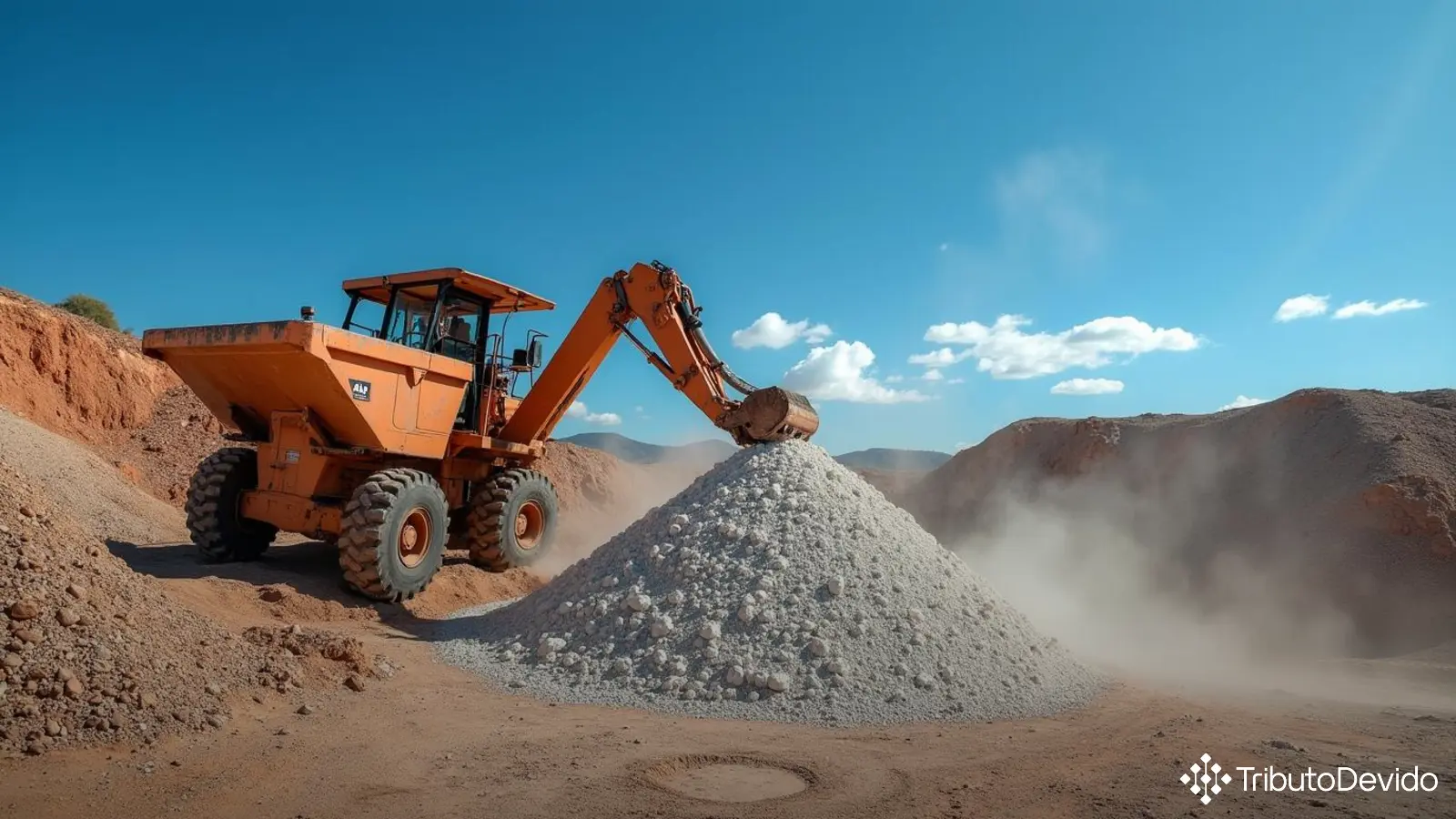 Extração saibro tributação IPI