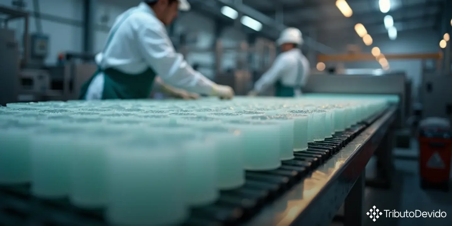 tributação de vendas de gelo no Simples Nacional