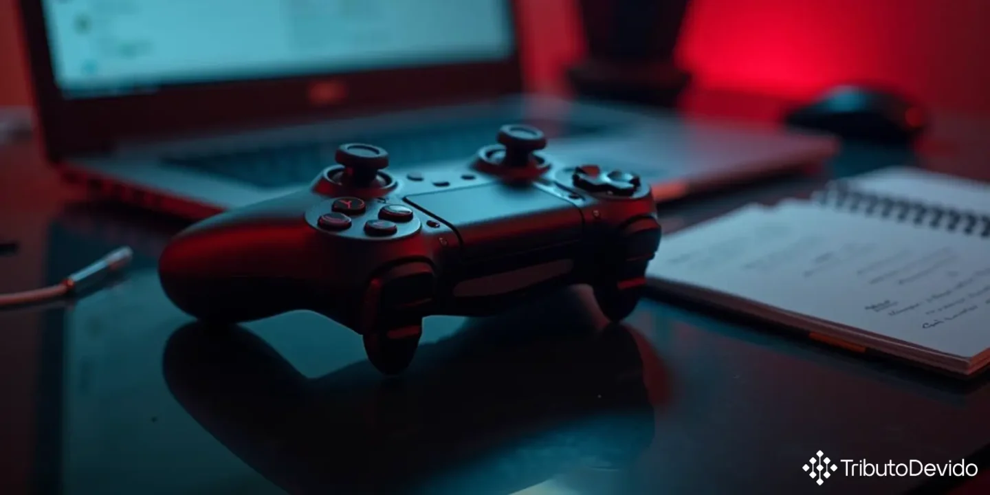 Como classificar joysticks e gamepads na NCM/SH