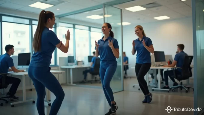 Serviços ginástica laboral vacinação atendimentos médicos cessão mão obra