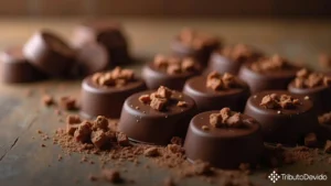 Classificação NCM gotas de cobertura sabor chocolate contendo cacau