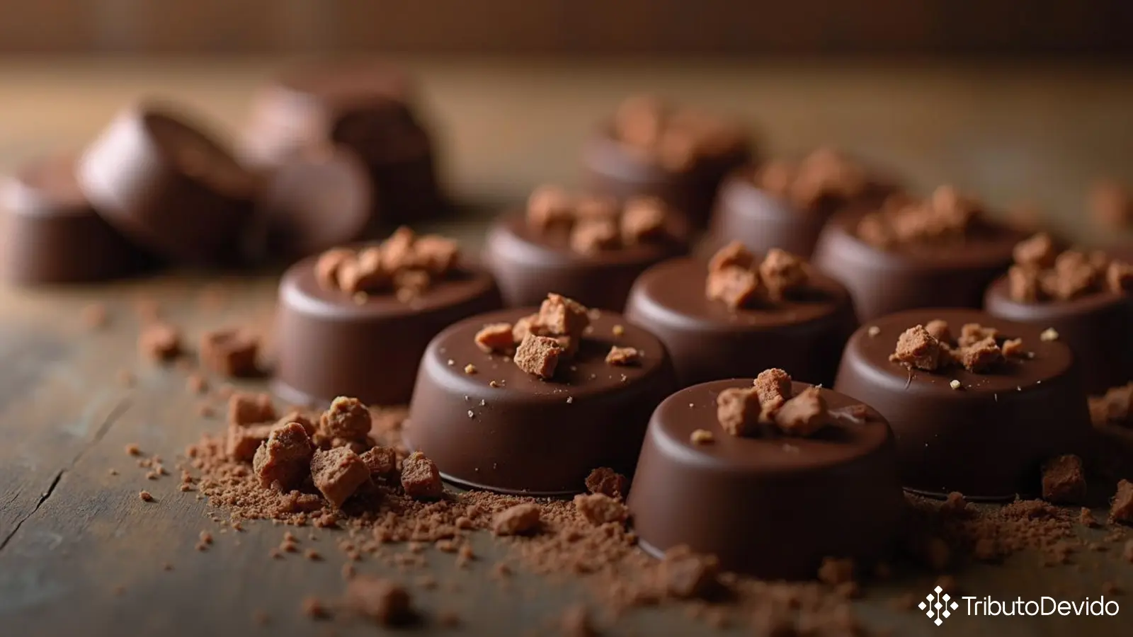 Classificação NCM gotas de cobertura sabor chocolate contendo cacau