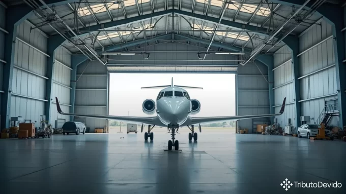 Retenção PIS COFINS CSLL serviços hangaragem aeronaves