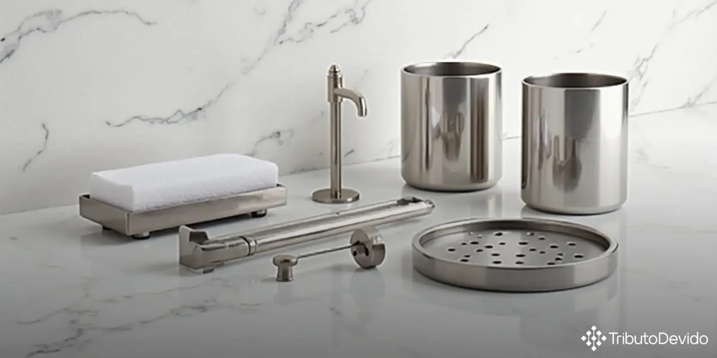 Classificação fiscal NCM de Kit de acessórios para banheiro