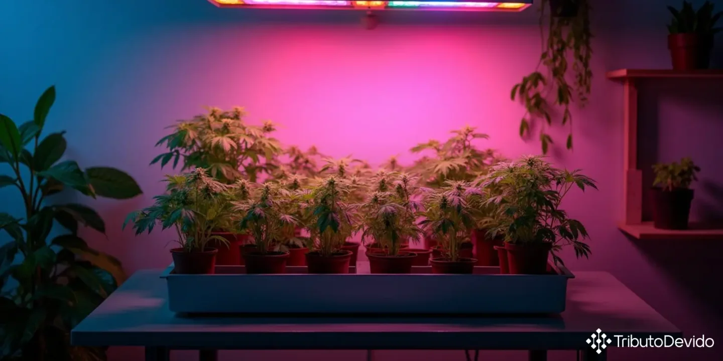 Classificação fiscal lâmpadas LED cultivo indoor