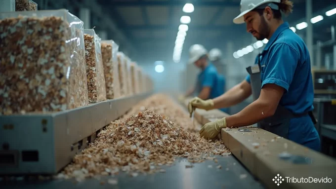 reciclagem de papel: fragmentação e prensagem não caracterizam industrialização para o IPI